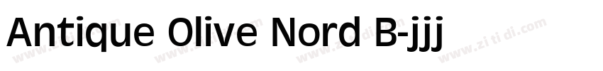 Antique Olive Nord B字体转换 Antique Olive Nord B字体转换